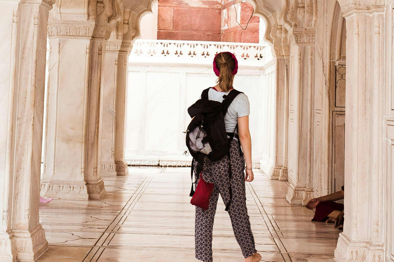 Desde Delhi: Visita guiada de la ciudad de Jaipur con almuerzoDesde Delhi: Excursión con Entradas