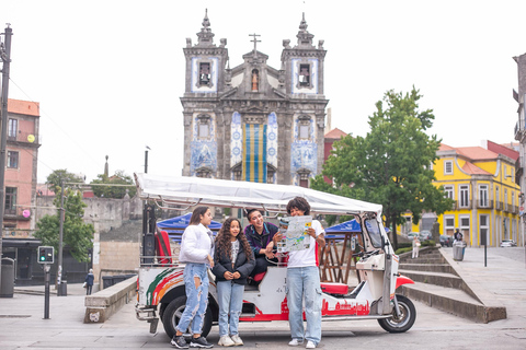 3-Hour Private Tuk-Tuk Tour of Porto: Highlights + Local Guide Porto Tour: One tour, a thousand stories by Tuk Tuk - 3 hours