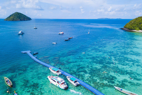 Phuket: Ilha Racha e Ilhas Coral + mergulho na praia