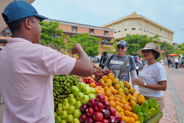 Cartagena Bites & Stories: Local Street Food and Bay Tour Local Street Food