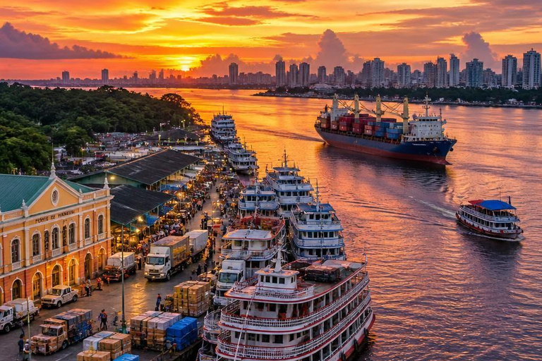 Manaus: City Tour with Meeting of the Waters