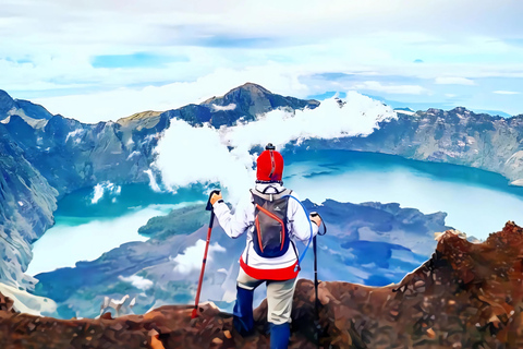 Mount Rinjani tour to Summit 2 days via senaru sembalun tour