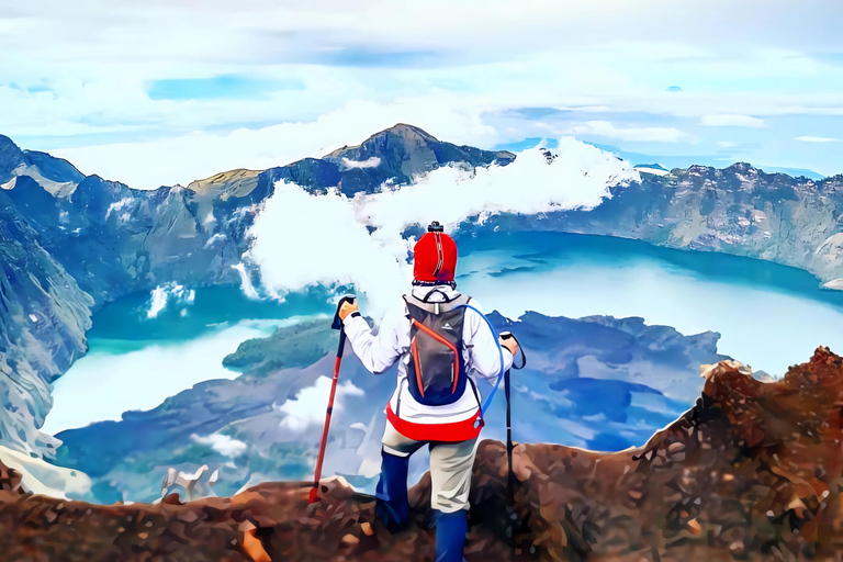 Mount Rinjani tour to Summit 2 days via senaru sembalun tour