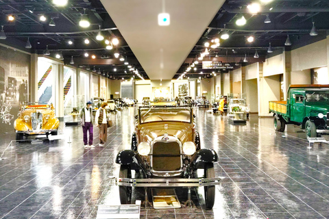 Toyota Automobile Museum & Historic Cars in Motion Departure from Nagoya Station