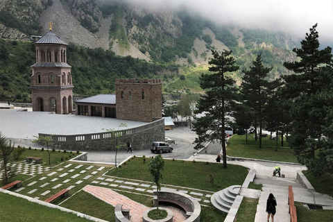 Kazbegi: Dariali Monastery, Gveleti Waterfall & Gergeti Tour