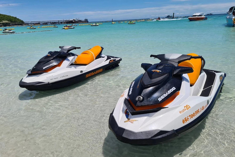 Pattaya: Coral Island Hopping Tour with Snorkeling and Kayak Pattaya: Coral Island Hopping Tour with Playground