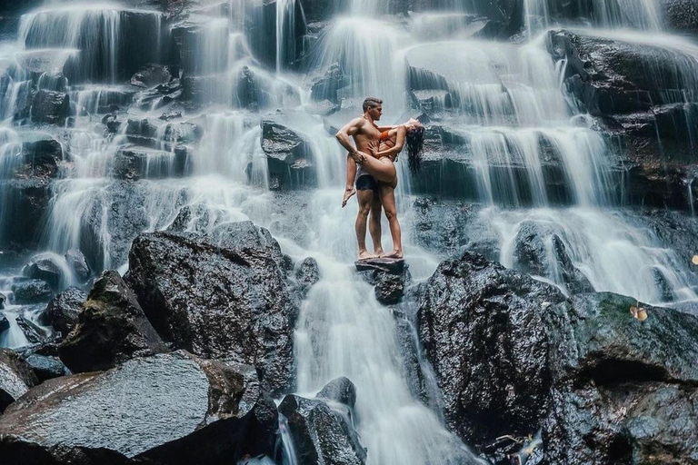Ubud: Kanto Lampo Waterfalls, Jungle Swing, Rice Terrace Private Tour without Entry Tickets
