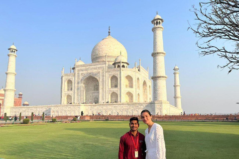 Agra: Excursão a pé guiada particular de 3 horas pelo Taj Mahal