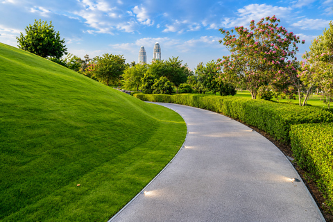 Doha: Katara Hills Park Walking Tour with Hotel Transfers