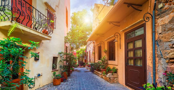 Rethymno Bali & Panormo: Chania Old Town & Kournas Lake Trip