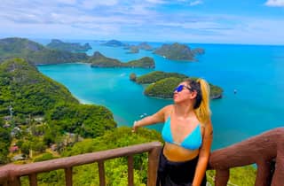 Koh Phangan: Ang Thong-Tagestour mit Kajak, Schnorcheln & Mittagessen