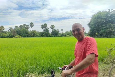 Excursión en bicicleta por el pueblo de Battambang