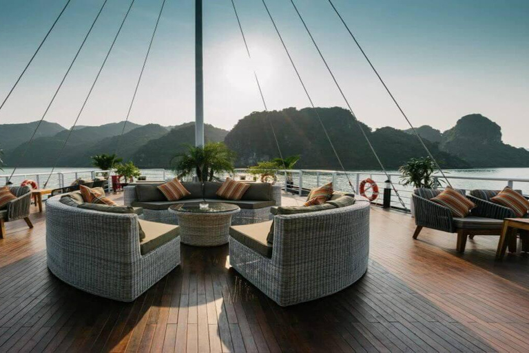 5-Star Ha Long Day Cruise with Jacuzzi, Lunch & Free Drink Day Cruise With Meal