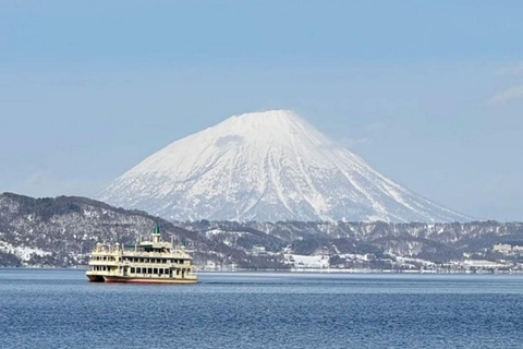 From Sapporo: Noboribetsu Jigokudani and Lake Toya Day Trip Bus Tour：Bus Parking Lot, North Exit of Sapporo Station