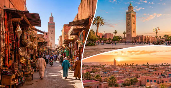 From Agadir: Marrakech Medina & Souks Guided Day Trip