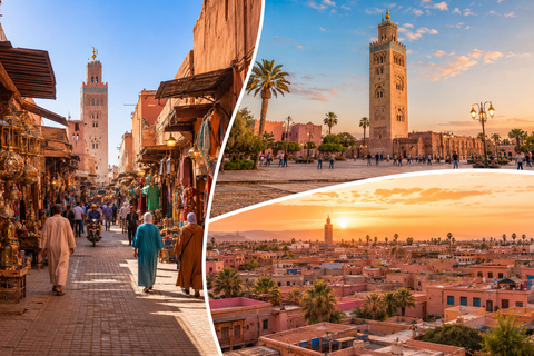 From Agadir: Marrakech Medina & Souks Guided Day Trip