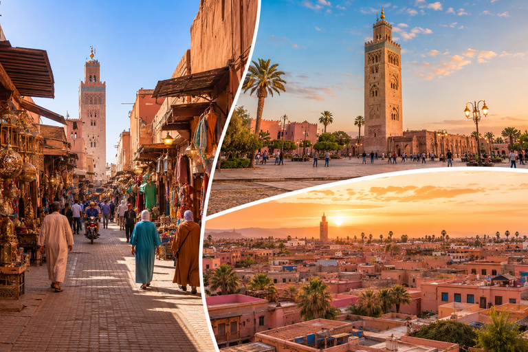 From Agadir: Marrakech Medina & Souks Guided Day Trip