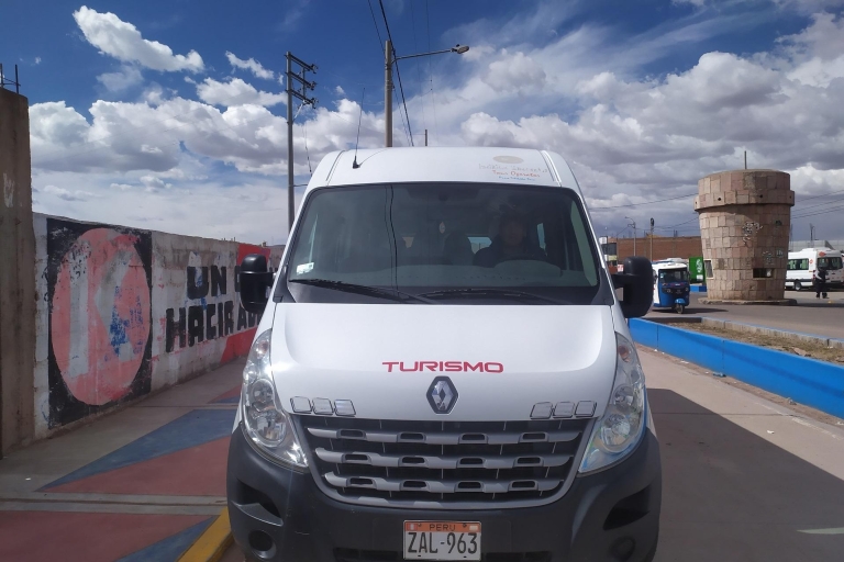 Transfert privé à la gare routière de PunoTransfert à l'arrivée à la gare routière de Puno - Hôtels du lac