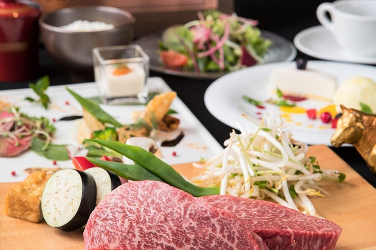 Osaka Kuromon: Reservation World-Class Kobe Beef Teppanyaki [Lunch Only] Kobe Beef Premium Lean Steak Course