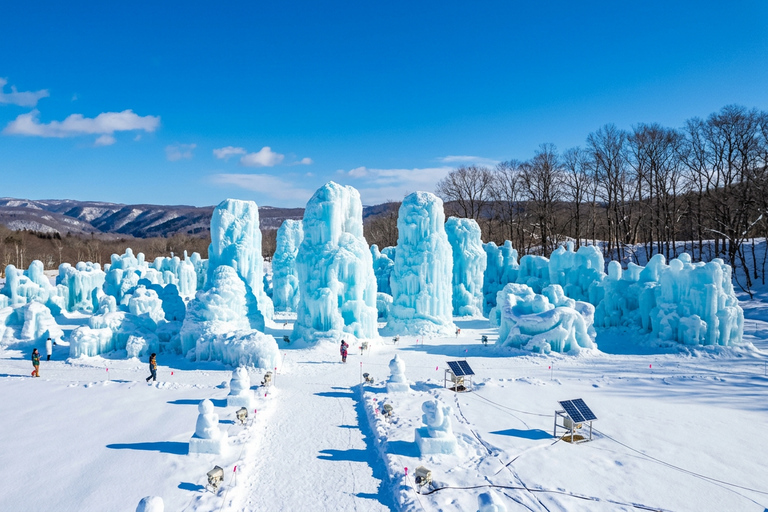 Hokkaid: Lake Shikotsu Ice Festival & Lake Toya Day Trip