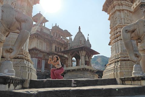 Jaipur: Full-Day Pink City Tour with Masala Tea Tour by Car and Driver with a Guide