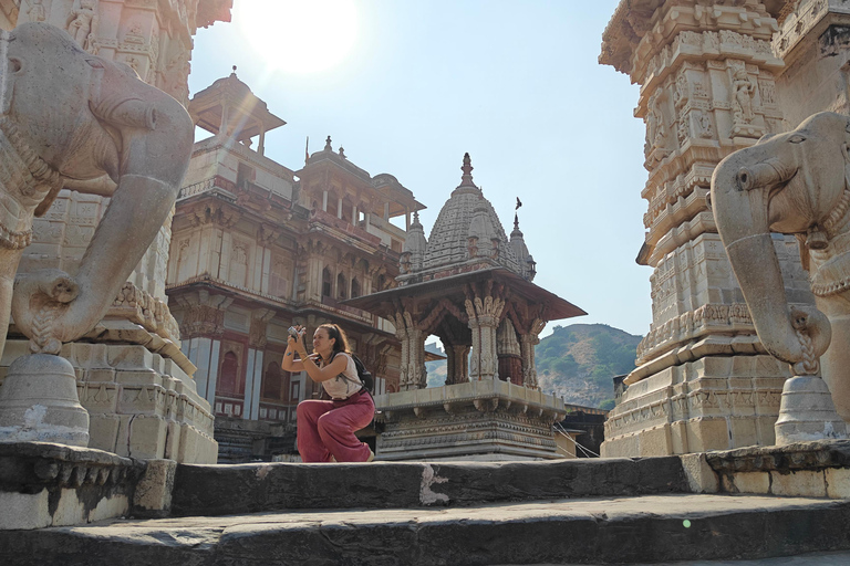 Jaipur: Full-Day Pink City Tour with Masala Tea Tour by Car and Driver with a Guide