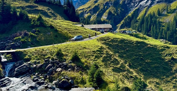 Griesalp UNESCO alpine valley E-bike tour from Interlaken