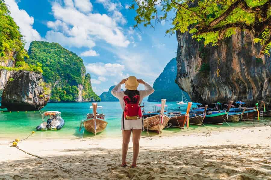 Phuket: Phi Phi, Maya Bay & Khai Island – Schnellboot-Tour bei Sonnenuntergang. Foto: GetYourGuide