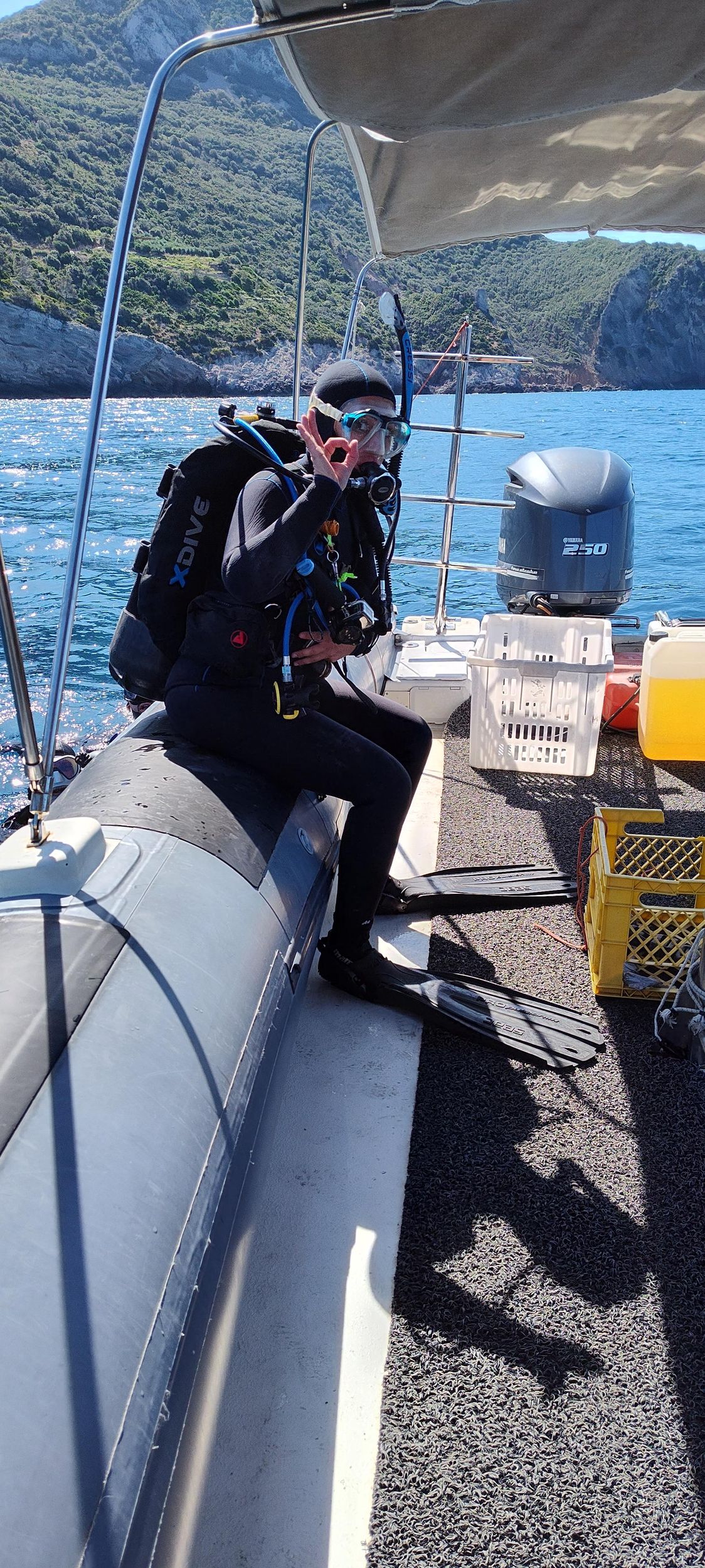 Argentario: Meereserlebnis (Scuba Experience) vom Schlauchboot aus