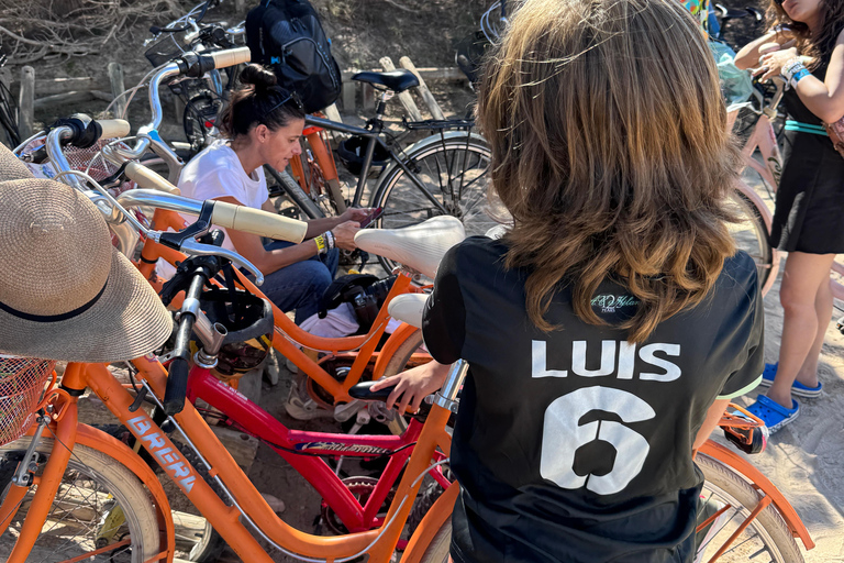 Ibiza: Formentera Boat Trip with Food, Drinks, & Bike Tour All- Inclusive Boat&Bike Tour in Formentera I Origin Edition