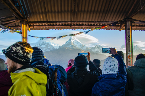 Pokhara: caminhada guiada de 4 dias em Ghorepani Poon Hill via Ghandruk