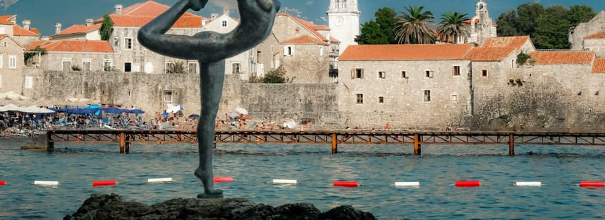 Albanie : visite d'une journée de la Riviera monténégrine à Budva et Sveti Stefan