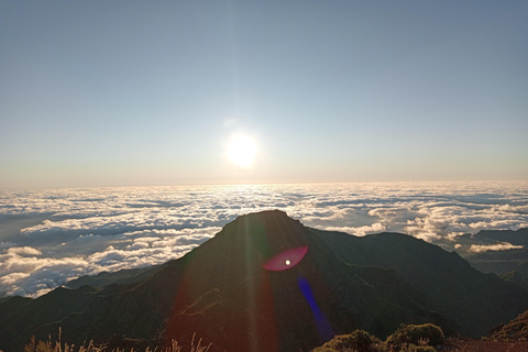 Lever de soleil sur le Pico Ruivo