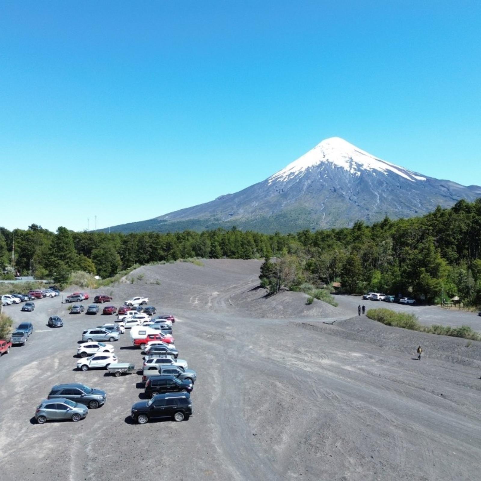 Tour zum Vulkan Osorno & zu den Petrohué-Wasserfällen