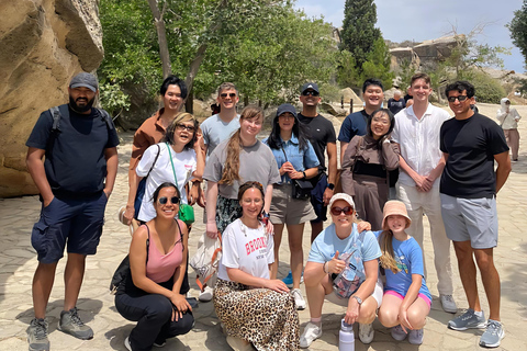 Baku: Off-Road to Gobustan, Mud Volcanoes & Tent Experience Gobustan Safari Tour