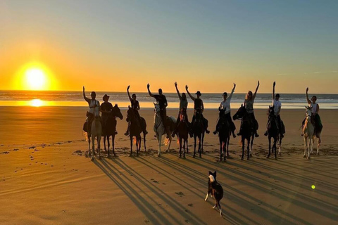 Agadir/ Taghazout: 2 Horas de Paseo a Caballo por la PlayaPaseo a caballo por Taghazout