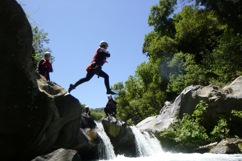Canyoning and bodyrafting in the Alcantara River