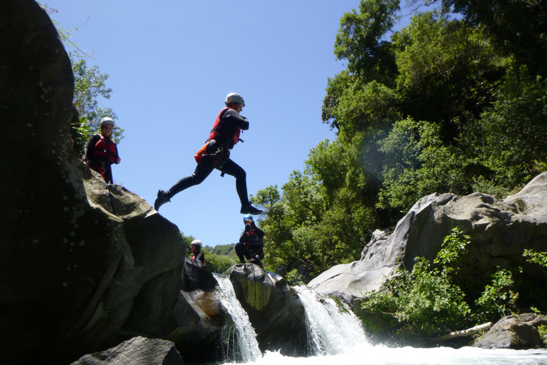 Canyoning and bodyrafting in the Alcantara River
