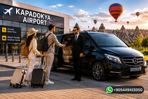 Kayseri/Nevşehir Airport ↔ Cappadocia Hotels Transfer Nevşehir Airport to Cappadocia Hotels Private Transfer