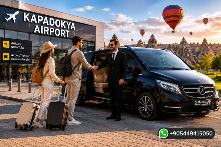 Kayseri/Nevşehir Airport ↔ Cappadocia Hotels Transfer Nevşehir Airport to Cappadocia Hotels Private Transfer