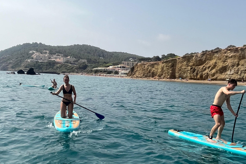 Ibiza : Visite guidée en SUP dans la réserve naturelle marine