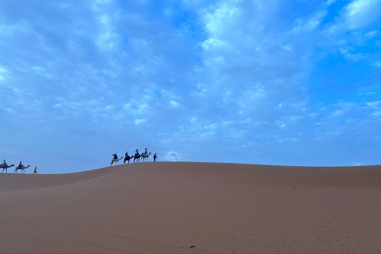 From Marrakech: 4-Day Camel Ride & Sahara Camp Experience From Marrakech : 4 days desert group tour (luxury camp)