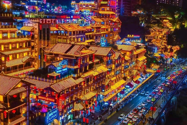 Chongqing Two Rivers Night Cruise with Sky observation Chongqing: 2 Rivers Night Cruise Ticket
