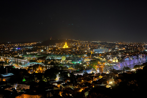 Tbilisi by Night: Private Old Town Walk & Traditional Dinner Muslim-Friendly Dinner (No Pork, No Alcohol)