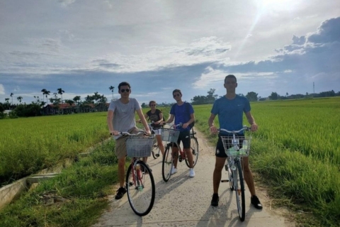 Hoi An: Private Fahrradtour mit Besichtigung der Landschaft und Korbboot