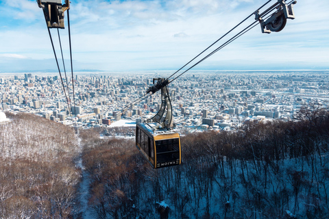 Sapporo: Snowmobile, Lake Toya, Shikotsu & Mt. Moiwa Tour