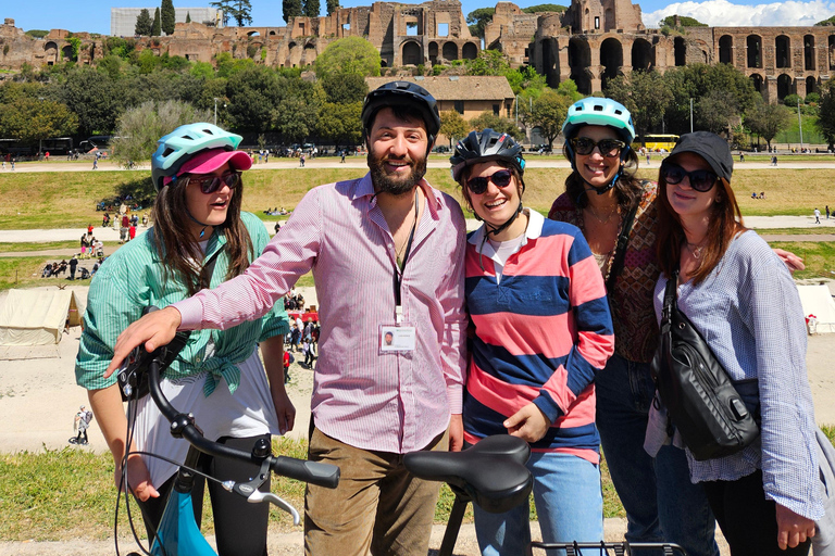 Visite de Rome à vélo : roulez avec un habitant ! (et une collation traditionnelle)