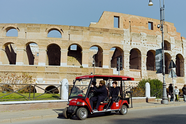 Golf Cart Tour: Express Highlights of Rome Tour with Meeting Point