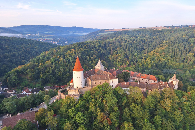From Prague: Balloon ride with Champagne & Picnic