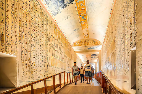 Hurghada: Luxor Valley of the Kings & Tutankhamun Tomb Trip Small Group Luxor Shared Tour without Tutankhamun Tomb